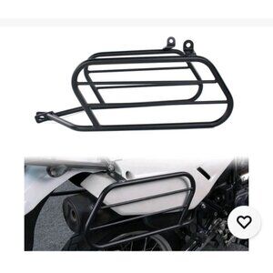 Saddle Bracker Side Racks for 1987-2018 Kawasaki KLR650-1 set No Hardware